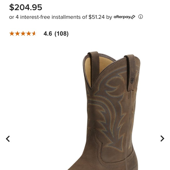 Ariat Western Boot- Hybrid Rancher (water proof) - Picture 7 of 8